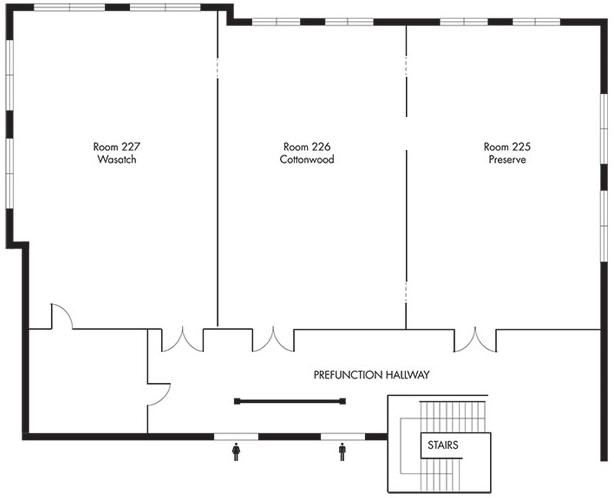 conference center floorplan