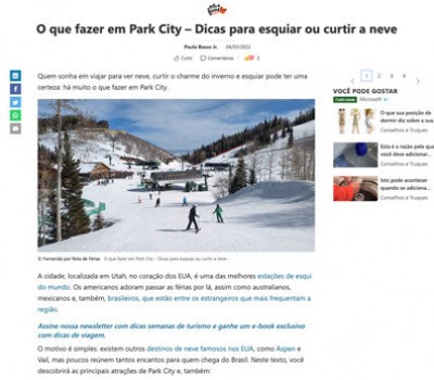 March 4, 2022, O Que Fazer em Park City